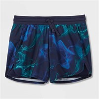 Girls' Double Layer Run Shorts 3.25" - All in