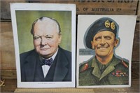 Winston Churchill & Sir Bernard Montgomery Posters