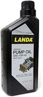 12 pk. Landa Pump Oil, SAE 10W-40, 32 oz.