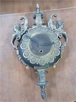 Decorative metal clock