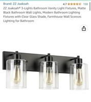ZZ Joakoah® 3-Lights Bathroom Vanity Light