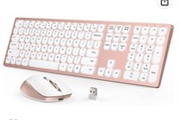 Wireless Keyboard and Mouse Combo with Backlit,