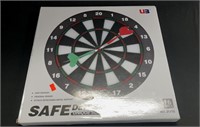 Theefun Safety Dart Board Set -16 Inch Rubber