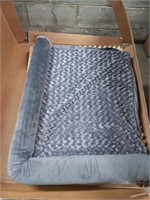 Large Dog bed with removable cover and foam pad