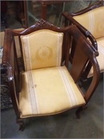 Rose wood empire chair