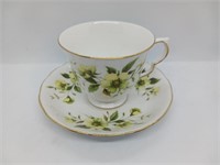 Royal Vale Bone China Cup and Saucer England White