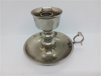 Candle Holder Silver Plated 4" tall