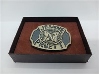 Jeanne Pruett Belt Buckle