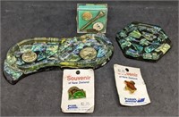 Assortment of New Zealand Pins & Souvenirs