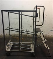 Rol-Away 3-Shelf Ladder Cart