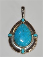 RELIOS BY CAROLYN POLLACK Sterling Silver Turquois