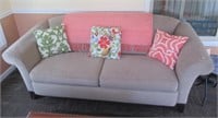Rowe furniture upholstered couch.