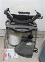 Weber BBQ grill, propane with manual.