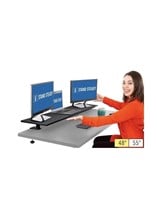 Stand Steady 48" Clamp-on Desk Shelf - Extra