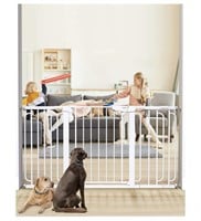Cumbor 29.5-57" Baby Gate for Stairs, Extra Wide