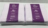 Poise Pads Bladder Leakage Protection - 2 Unopened