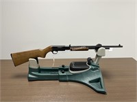 Narinco EM321 22LR pump rifle with wooden stock