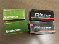 Blazer and Remington 357 cal magnum ammo