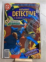 DC comic Batman featuring Hawkman