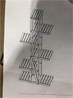 6 TIER VERTICAL PLANT STAND