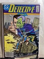 DC detective comic book featuring Batman and
