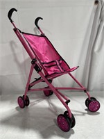 DOLL STROLLER PLAY TOY FOR TODDLERS 22INCH HEIGHT