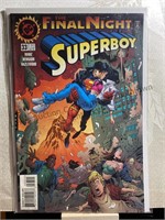 DC the final night Superboy direct sales comic