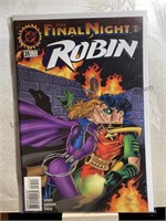 DC comic book the final night Robin direct sales