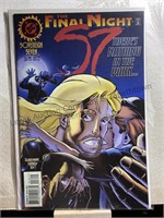 DC comics the final night 57 there's nothing in