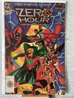 DC comic book the end of today zero hour crisis