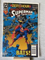 DC comic book superman the man of steel zero hour
