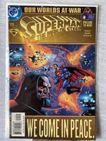 DC direct sales comic book superman man of steel