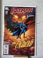 DC direct sales comic book Batman confidential