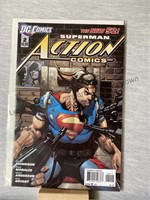 DC comics direct sales superman action comic book