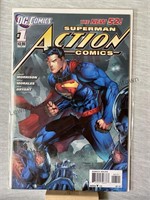 DC direct sales comic book superman action comic