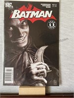 DC Batman comic book one year later
