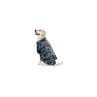 Woven Vibrant Vine Floral Print Dog T-Shirt, L