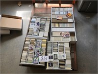 5 BOXES OF SPORTS CARDS
