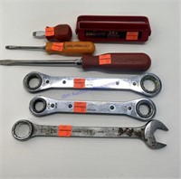 Mac Screwdrivers, gear wrenches, open end wrenches