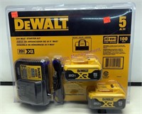 DeWalt DCB205-2CK 20 Volt 5 Amp Starter Kit Batter