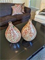 Pair of home decor vases