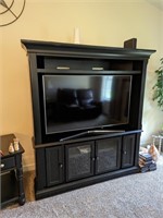 Large entertainment stand