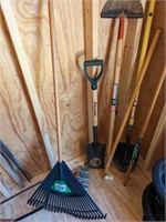 Col. of outdoor hand tools