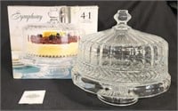 Shannon Crystal 4 in 1 Cake Dome in Box