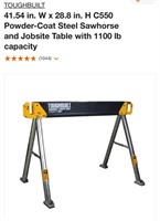 Sawhorse/Jobsite Table