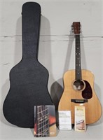 Martin & Co. Acoustic Guitar w/ Hard Case