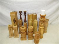 ASSORTED CANDLE HOLDERS