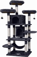 NEGTTE Cat Tree Tower for Indoor Cats, 67"