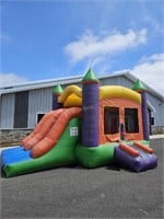 Castle Bouncy House with double slide