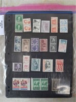 Various Denomination Mint Condition Stamps
